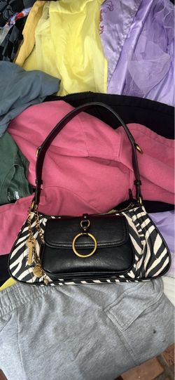 Steve Madden zebra purse
