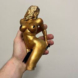 Transgender Self Pleasure Explicit Figurine Statue 