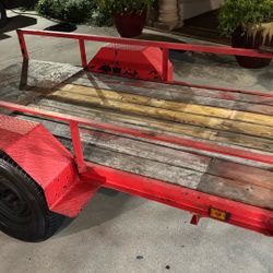 HD Shop Built Trailer 4x8 