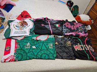 Mexico National Team and Chivas Soccer Apparel Bundle