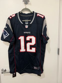 Tom Brady Brand New Stitched Blue Jersey Adult M, L, & 2XL
