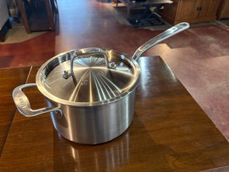 MADE IN 4 Qt Stainless Clad Saucepan with Lid