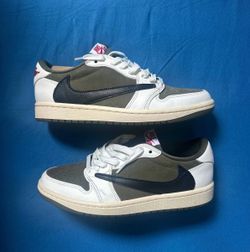Travis Scott 1s Reverse Olive/Medium Olive