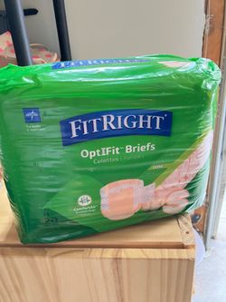 NEW - FitRight OptiFit Extra+ Adult Diapers