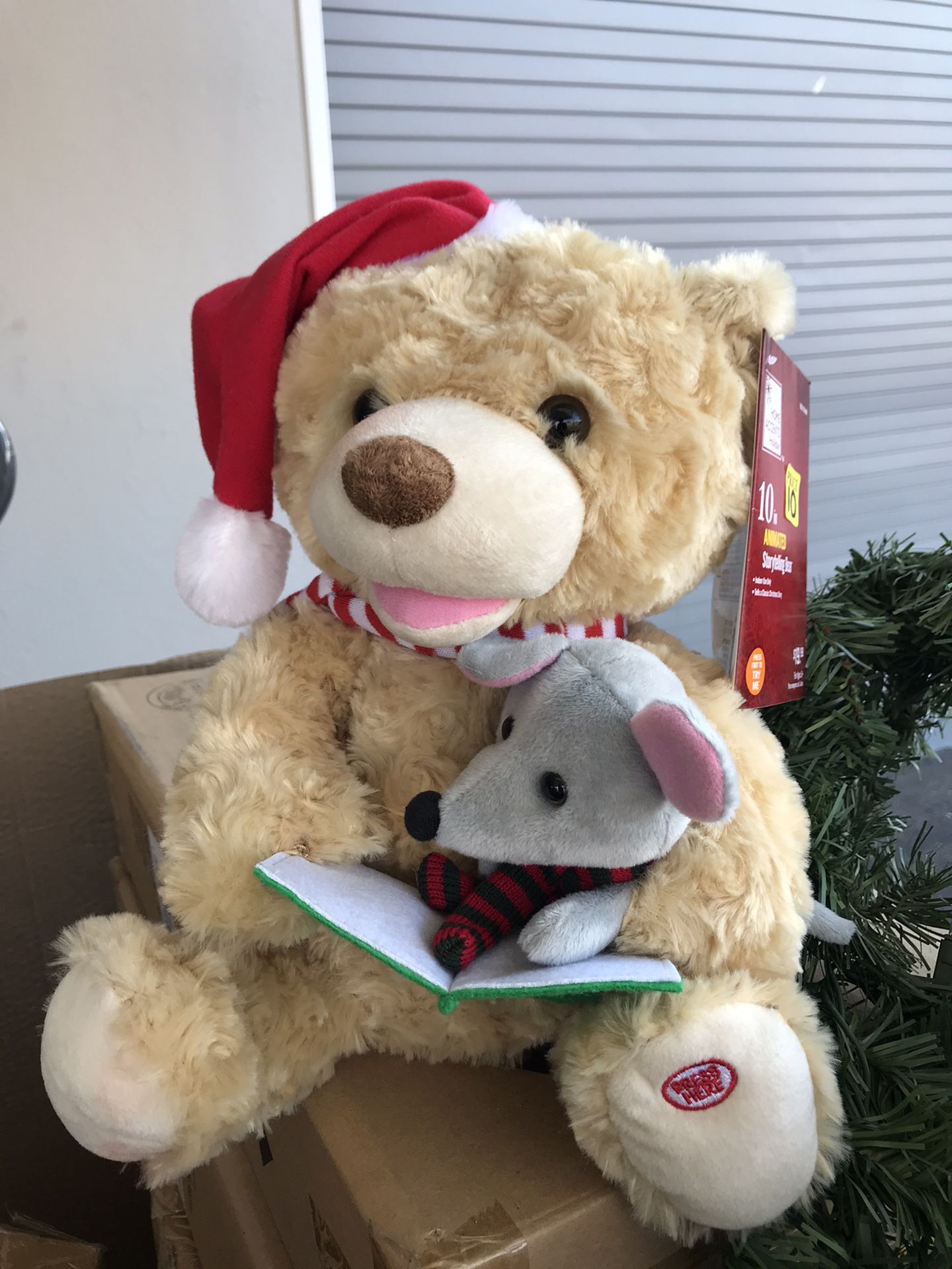 Christmas Singing Teddy Bear 🧸
