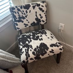 Cow Print Armchair
