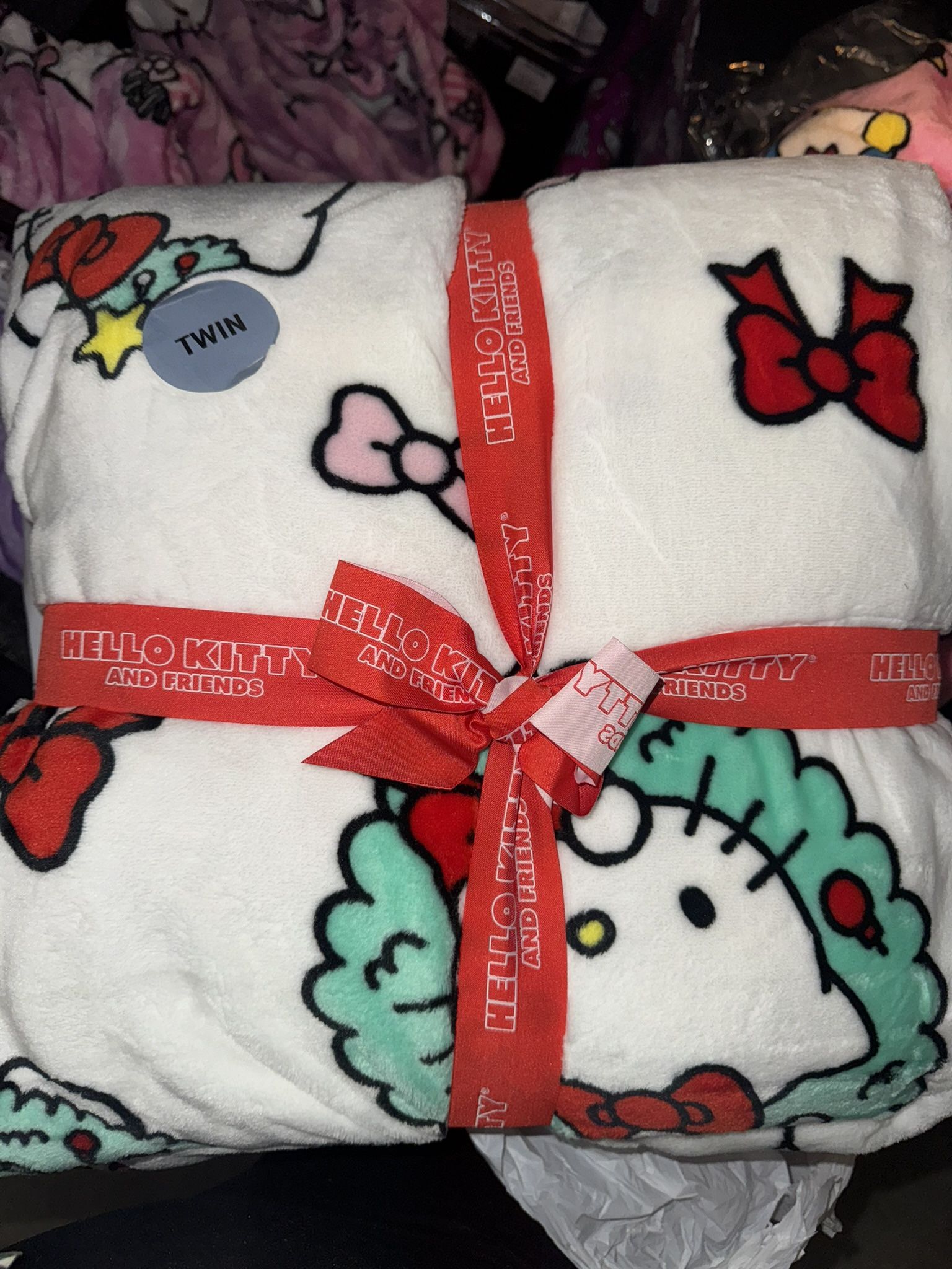 Hello Kitty Twin Blanket