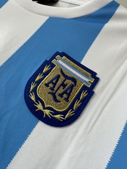  Diego Maradona Argentina National Team Fan Jersey (Large) White  : Sports & Outdoors