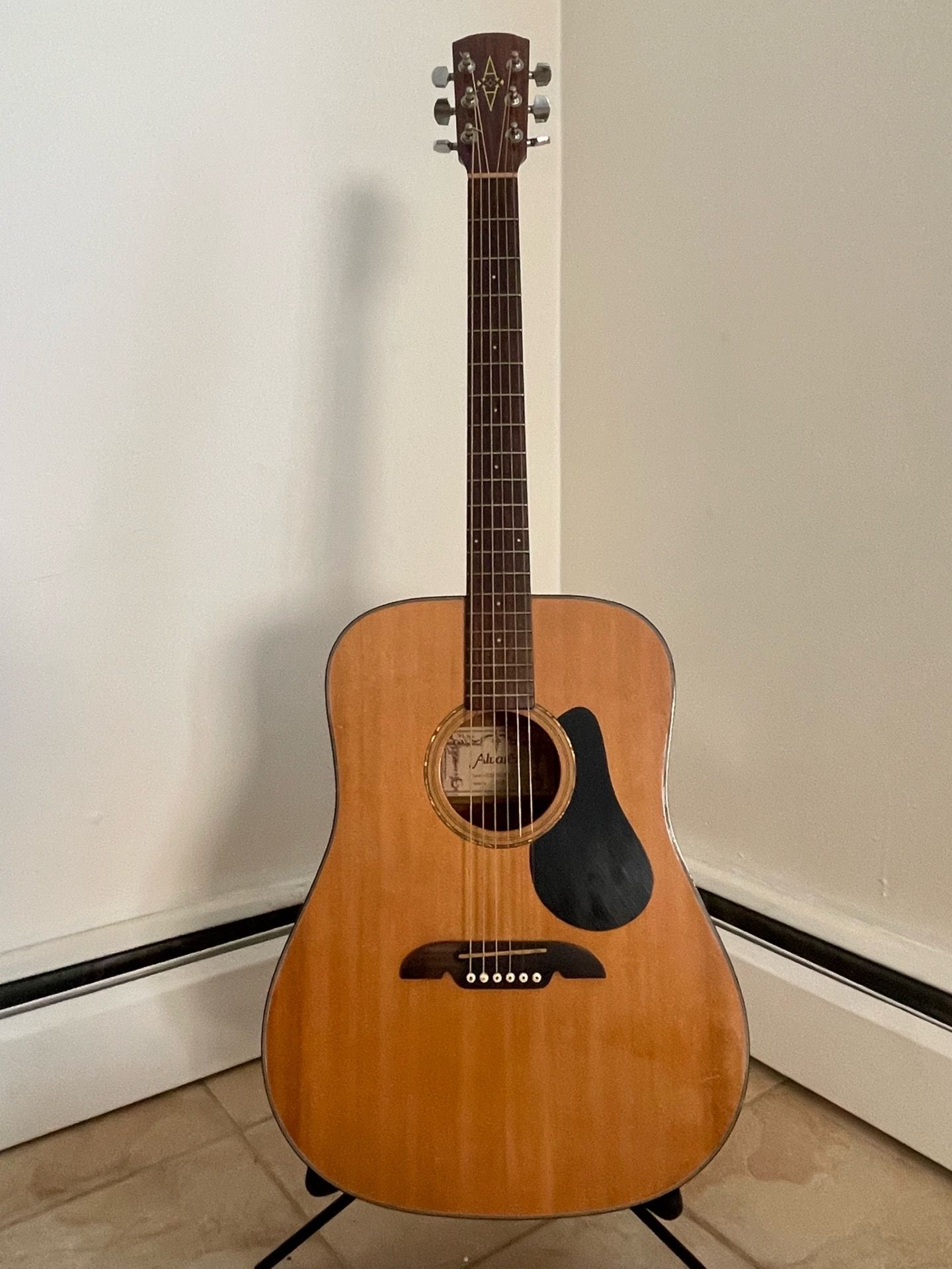 Alvarez RD8 with accessories