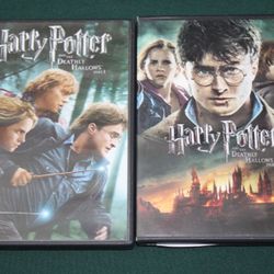 Harry Potter Deathly Hallows Parts 1 & 2 Widescreen DVD Set