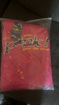 Pink Sp5der hoodie