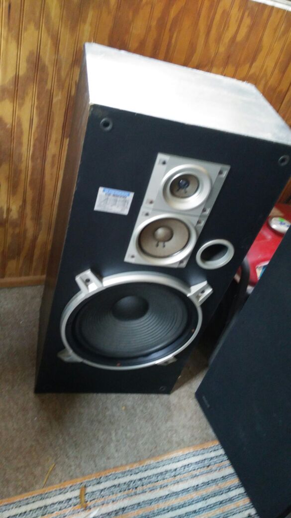 Vintage PIONEER House Stereo Speakers