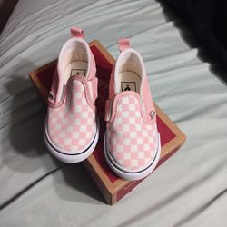 Vans Slip Ons Size 6 Infant/toddler