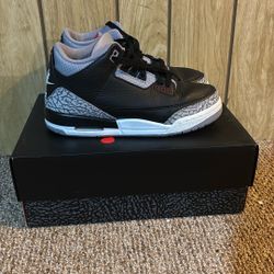 Jordan 3  Retro Bred Size:6 Slightly Worn