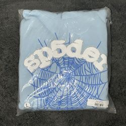 Blue Sp5der Hoodie