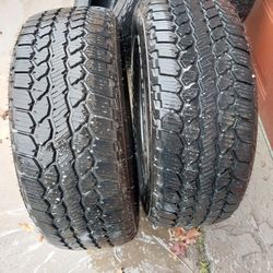 (4) Firestone Destination AT2 265 60 R18 Tires 