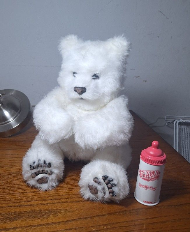 FurReal Friends Interactive Luv Cubs Polar Bear Hasbro 2004