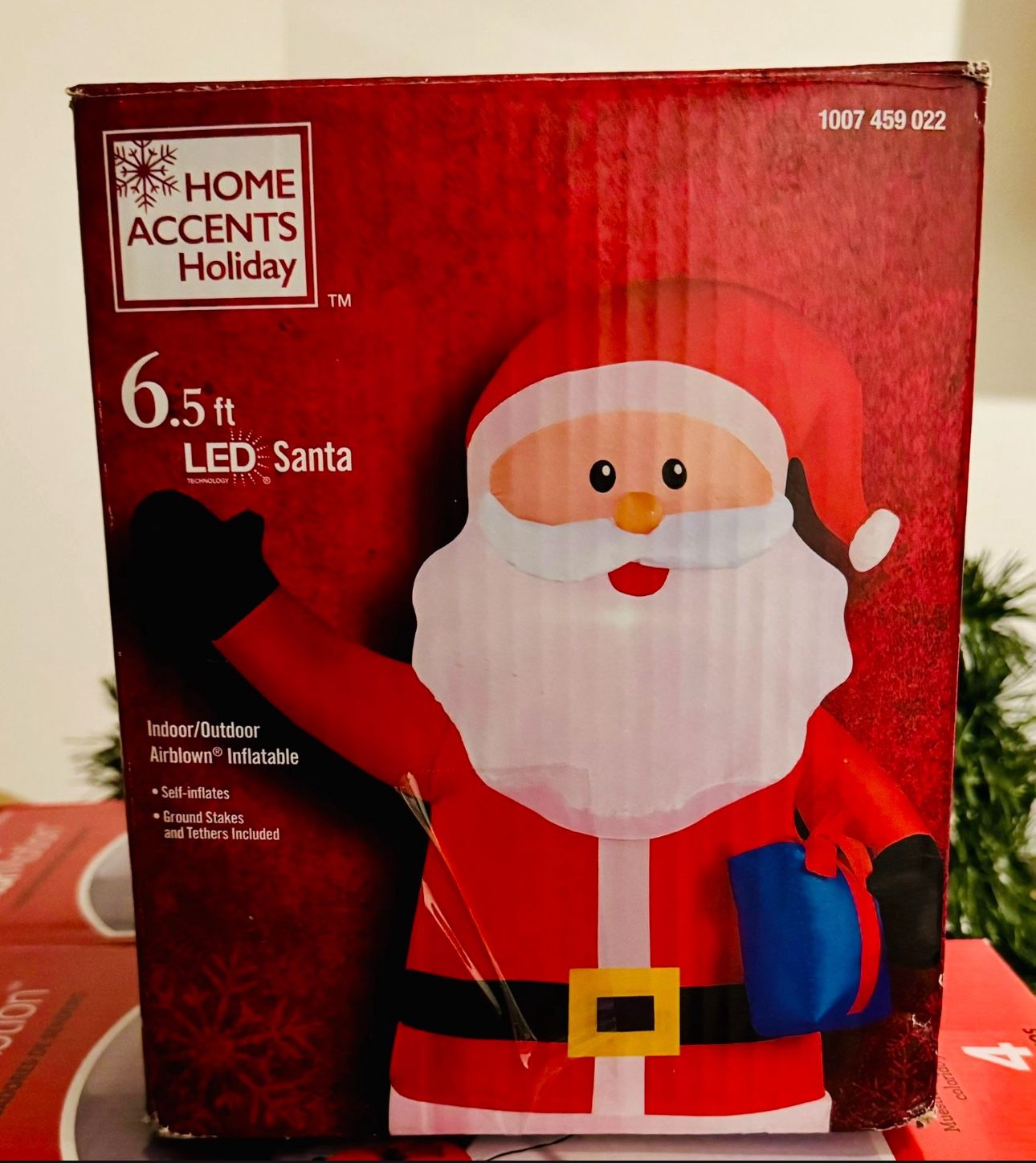 Christmas Santa Led Inflatable