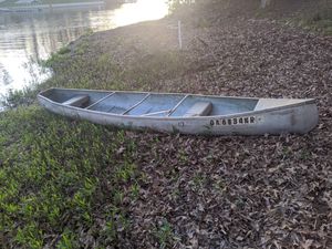Photo Smokerscraft 16 flat stern canoe