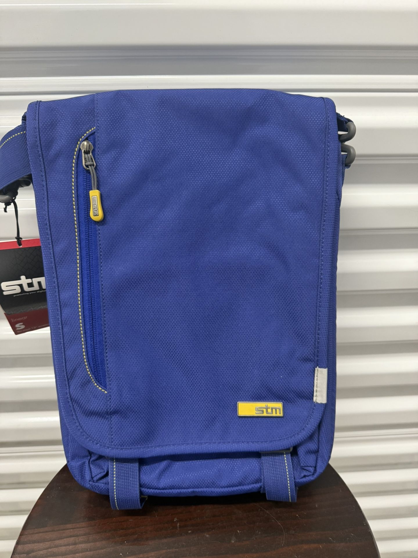 STM Linear Shoulder Bag 13" - Blue - NEW With Tags