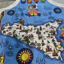 Sicilian home decor.  Apron