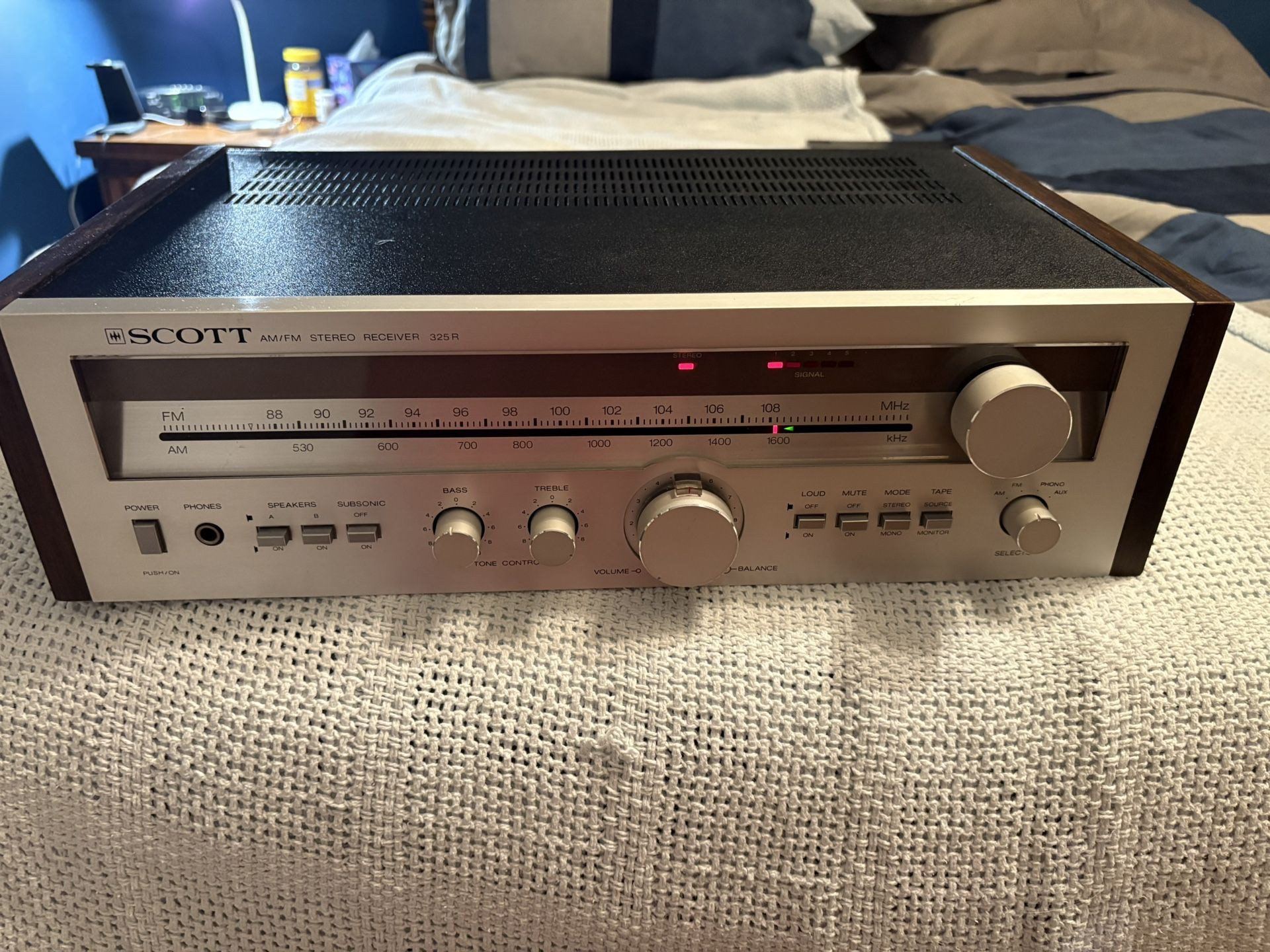 Scott 325R Receiver