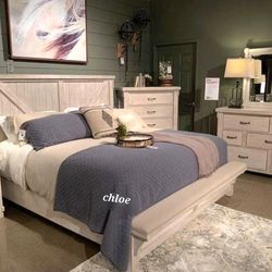 ••ASKdISCOUNTcOUPOn🍬brshl Linen Footboard Bench Panel Bedroom Set  🛎 queen King full twin bed dresser mirror nightstand bunk mattress /3pcs■