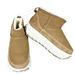 UGG Venture Daze Ultra Mini Fashion Boot Unisex Chestnut Men 8 Women 9 New