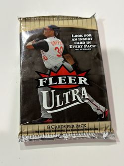 Fleer Ultra Baseball Trading Card Pack