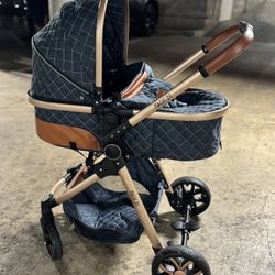 Luxury Baby Stroller 