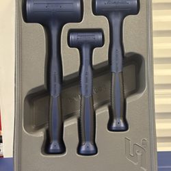 Snap-on Tools 3 pc Soft Grip Dead Blow Hammer Set  (16, 32, 56 oz) 