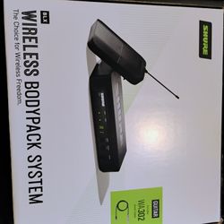 Wireless Body Pack System For Guitar 