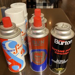 BUTANE CANISTERS