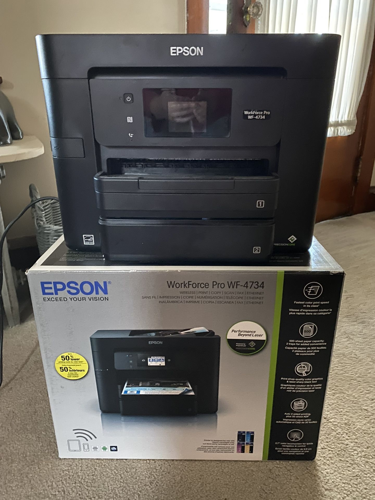 Epson Workforce Pro 4 In 1 Printer