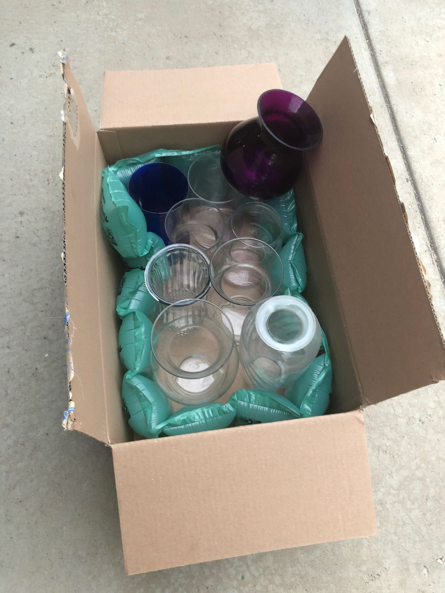 Glass Vases (several)