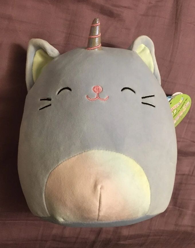 Kelly toy 8” Squishmallows Courtney The Caticorn Violet Unicorn Cat Squishmallow
