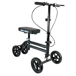 KneeRover Economy Knee Scooter Steerable Knee Walker for Adults for Foot Surgery, Broken Ankle, Foot Injuries - Foldable Knee Rover Scooter for Broken