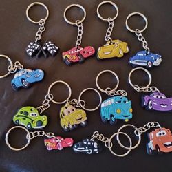 Cars Keychains lot 
