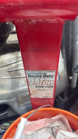Heavy duty engine stand