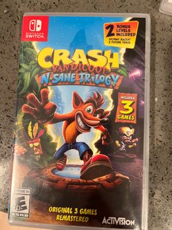 CRASH BANDICOOT N-Sane Trilogy Nintendo switch