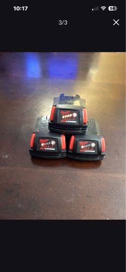 Milwaukee M18 CP2.0 Batteries  $35 each