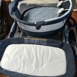 Baby Activity Center, Rocker And Playpen & Change Station 