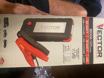 Vector 1600A Lithium Jump Starter