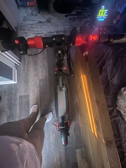 Electric Scooter with Digital Display