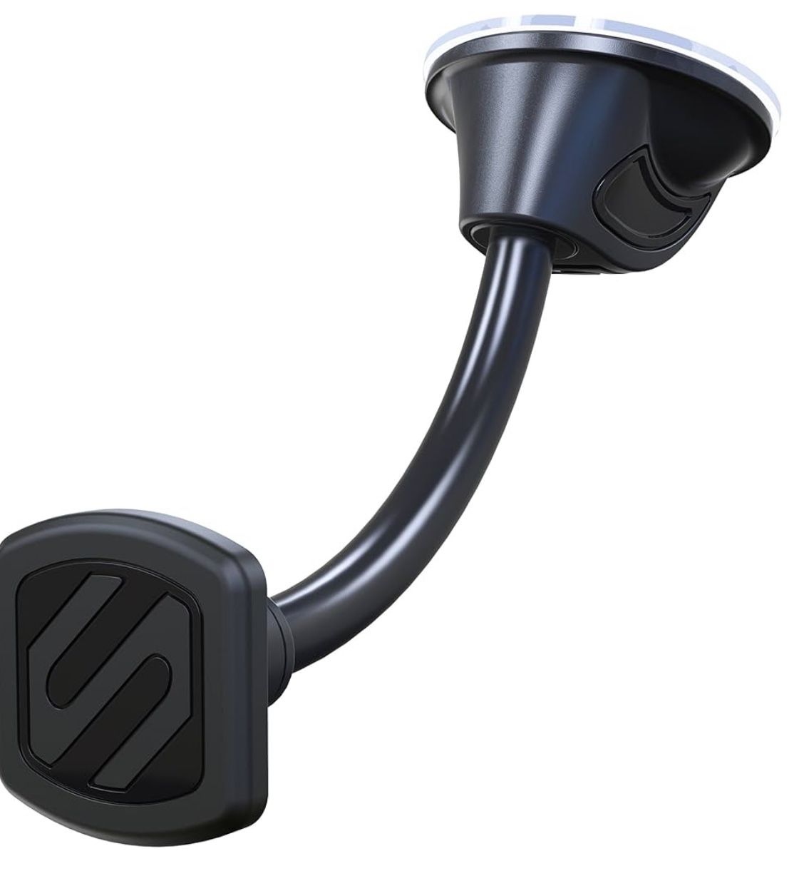 Scosche MagicMount Flex Neck Suction Cup Car Phone Mount for Dashboard/Windshield