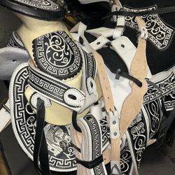 Monturas charras para caballos 🐎 100% piel 