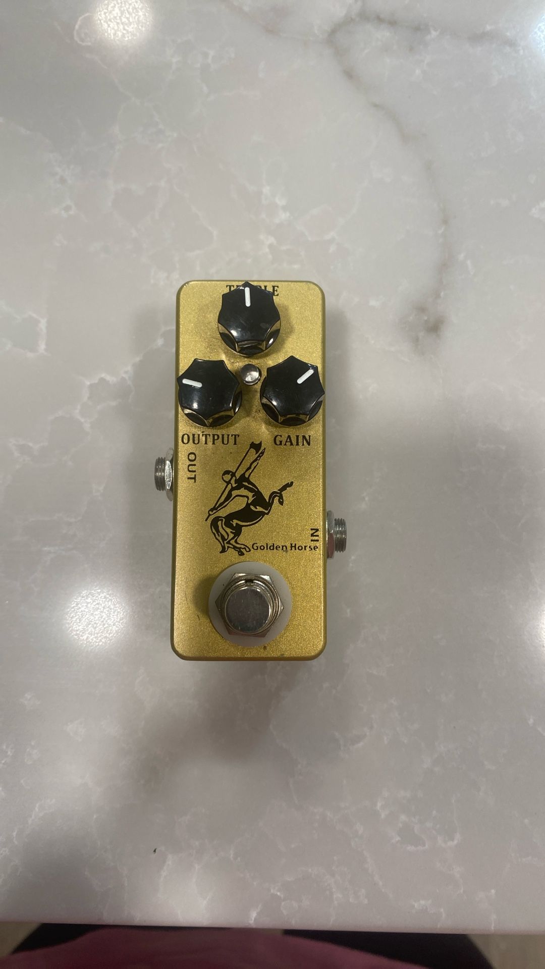 Golden horse Guitar pedal
