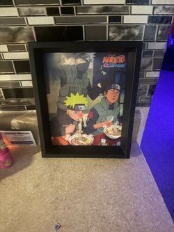 Naruto framed picture