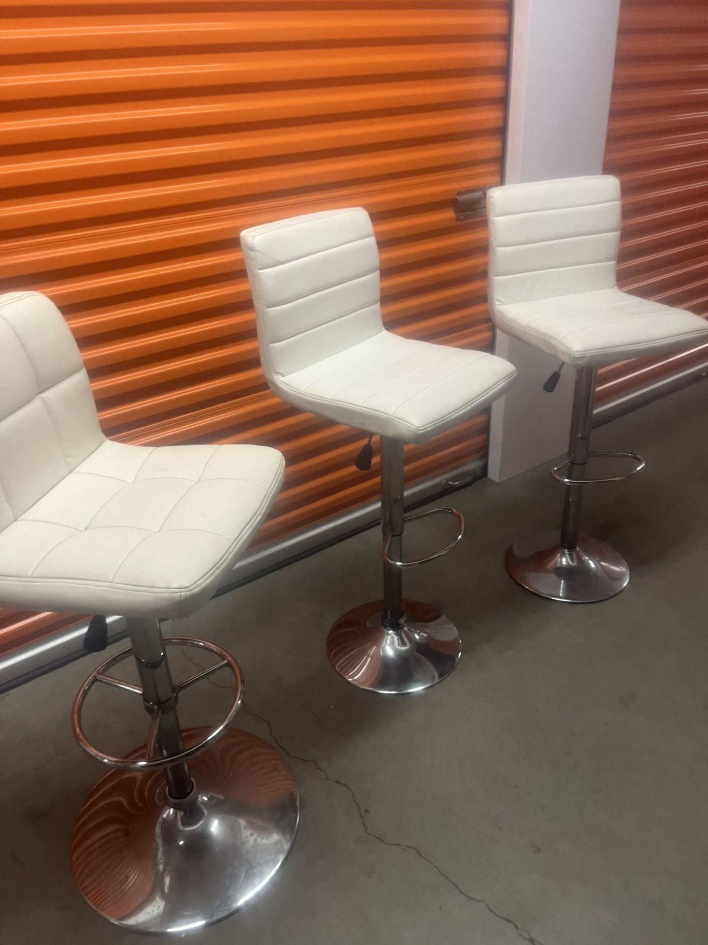 White Bar Stools