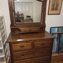 Antique Vanity Dresser